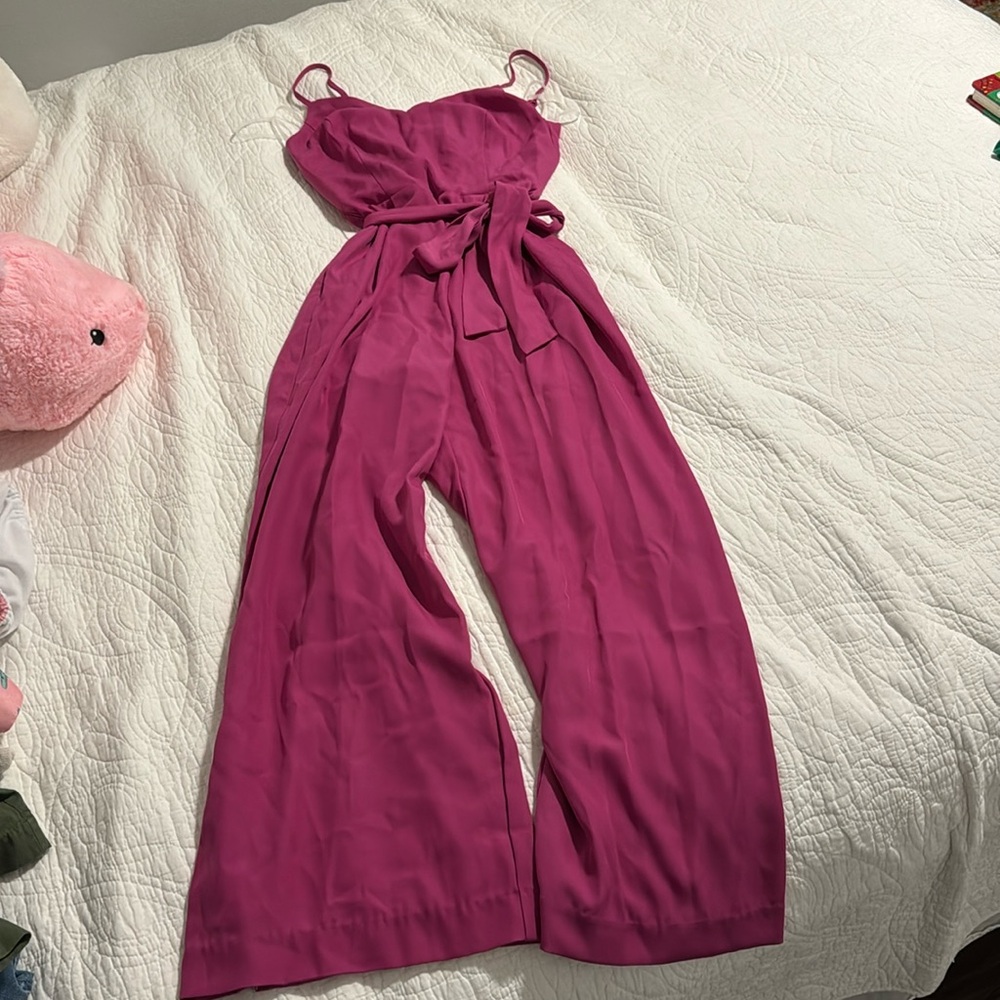 Nine West spaghetti strap jumpsuit